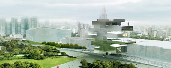 Winner and Finalists of the New National Centre for Contemporary Arts in Moscow