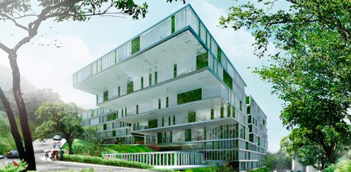 Winner of the New Island School in Hong Kong