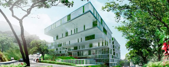 Winner of the New Island School in Hong Kong