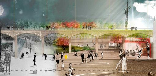 Winners of the Competition QueensWay Connection: Elevating the Public Realm