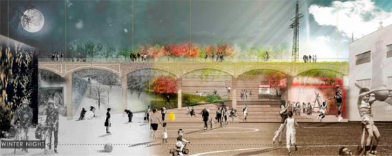 Winners of the Competition QueensWay Connection: Elevating the Public Realm