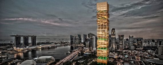 Results of the Competition Bamboo Skyscraper - SINGAPORE